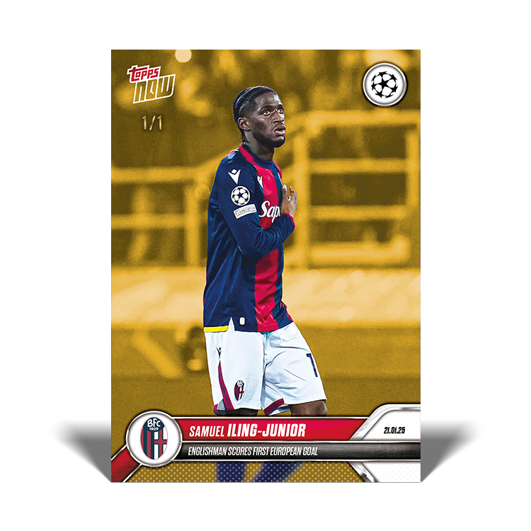 Samuel Iling-Junior - Englishman scores first European goal - 24/25 UCL Topps NOW Card 77 - PR: 110 - Image 2