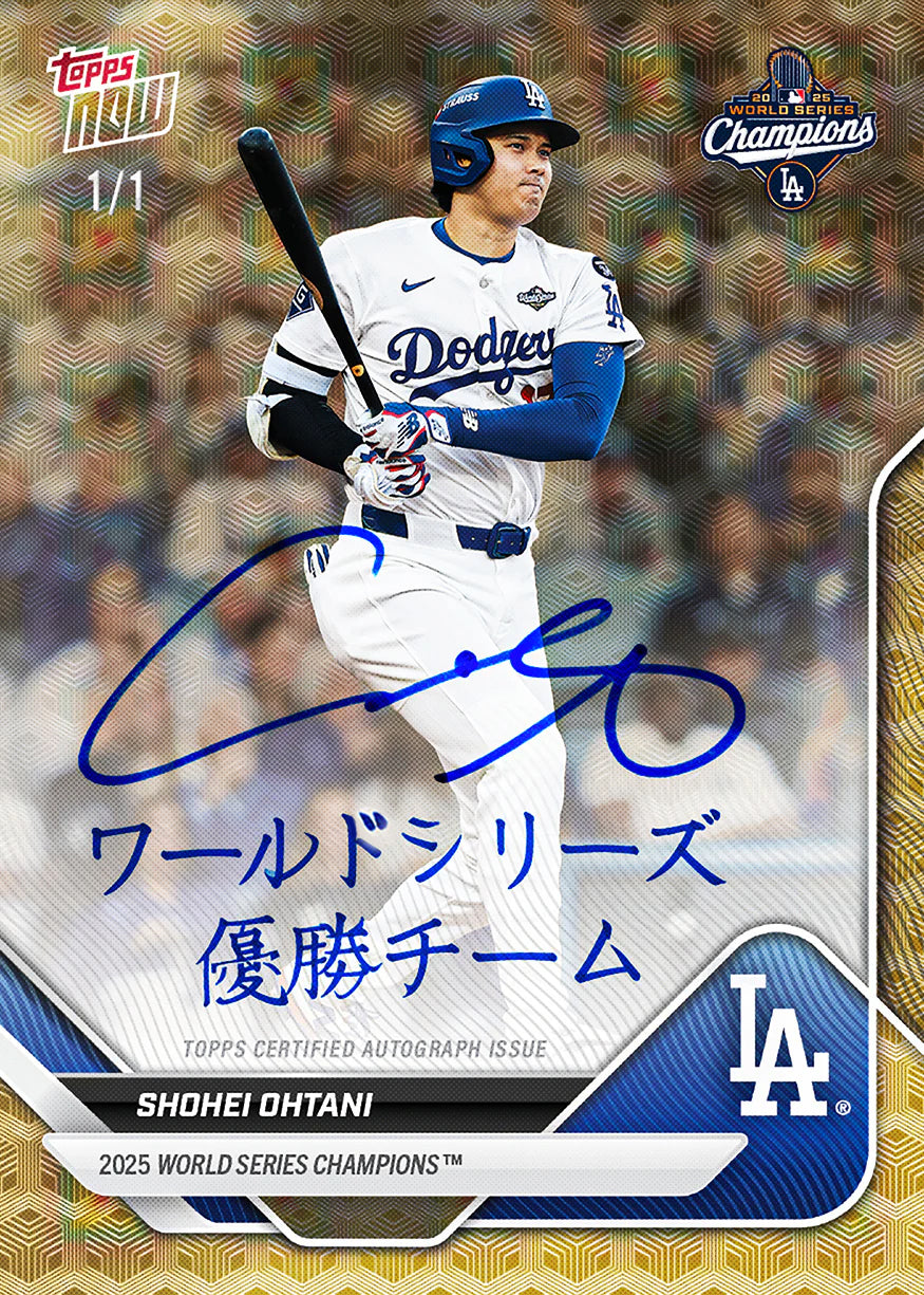 2025 World Series Champions - Los Angeles Dodgers - MLB Topps NOW 15-Card Team Set - PR: 118,459 - Image 3