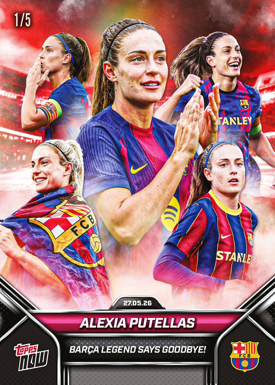 Alexia Putellas - 2026 FC Barcelona Topps NOW - Card 6 - PR: 2337 - Image 4