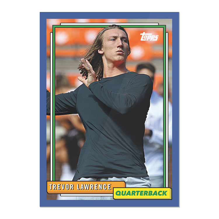 2021 Topps Trevor Lawrence - Online Exclusive - Image 9
