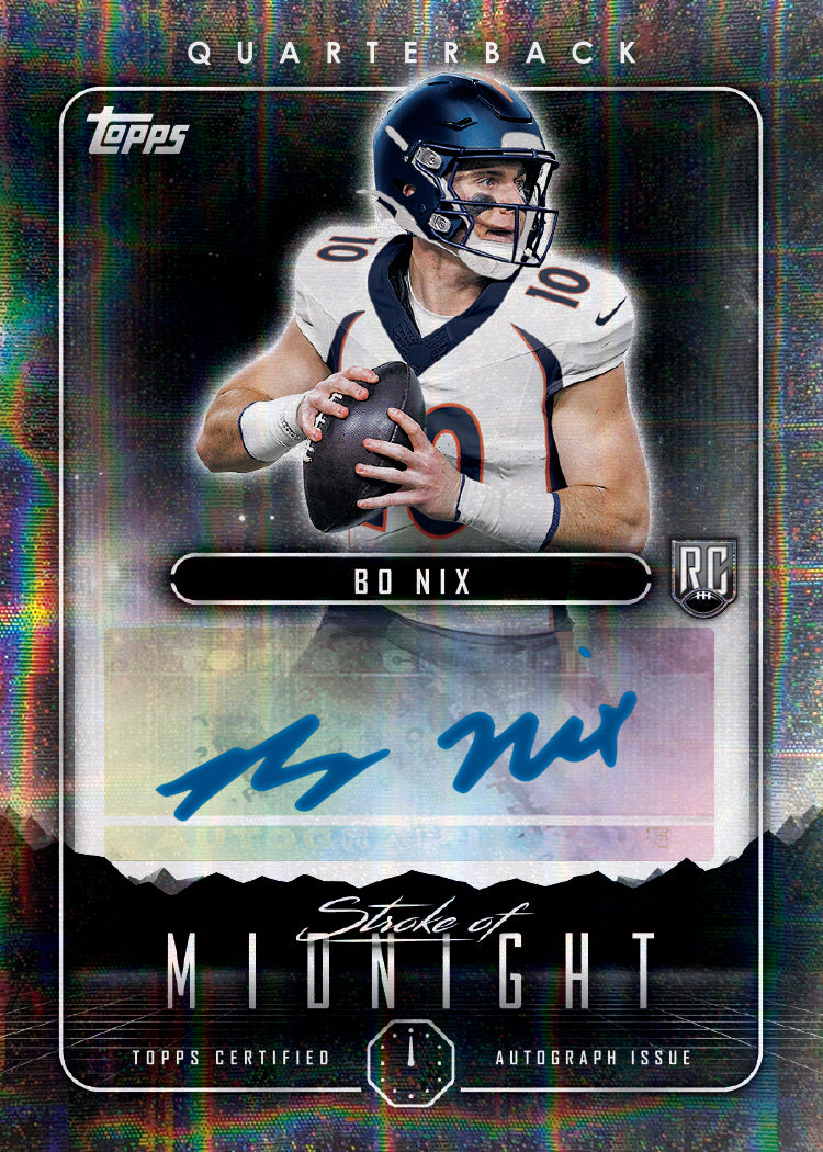 2024 Topps Midnight Football - Hobby Box - Pre-Order - Image 8