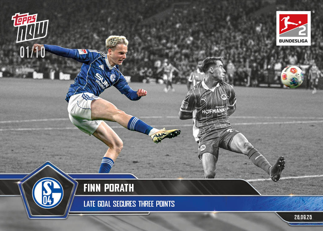 Finn Porath - 2025-26 Bundesliga Topps NOW - Card 30 - PR: 275 - Image 4