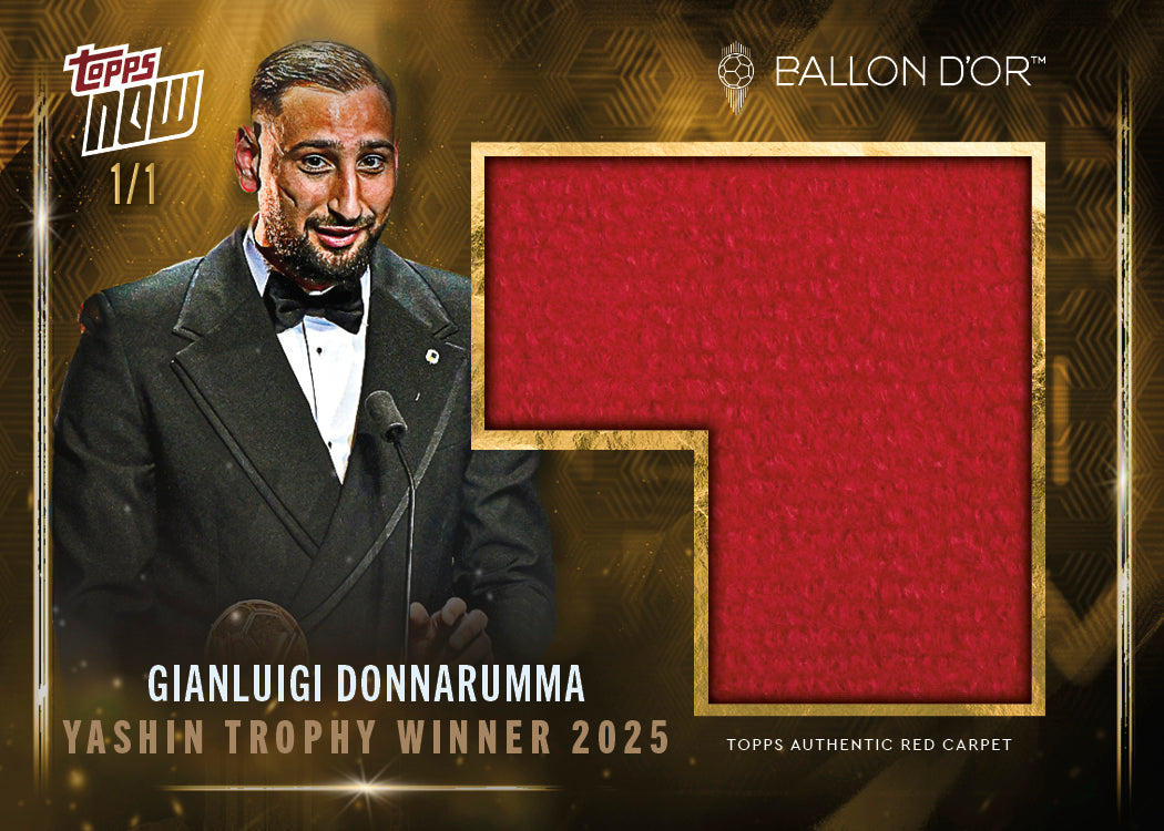 Gianluigi Donnarumma - 2025 Ballon d'Or Topps NOW - Card 5 - LOOK FOR AUTO & RELICS - PR: 739 - Image 3