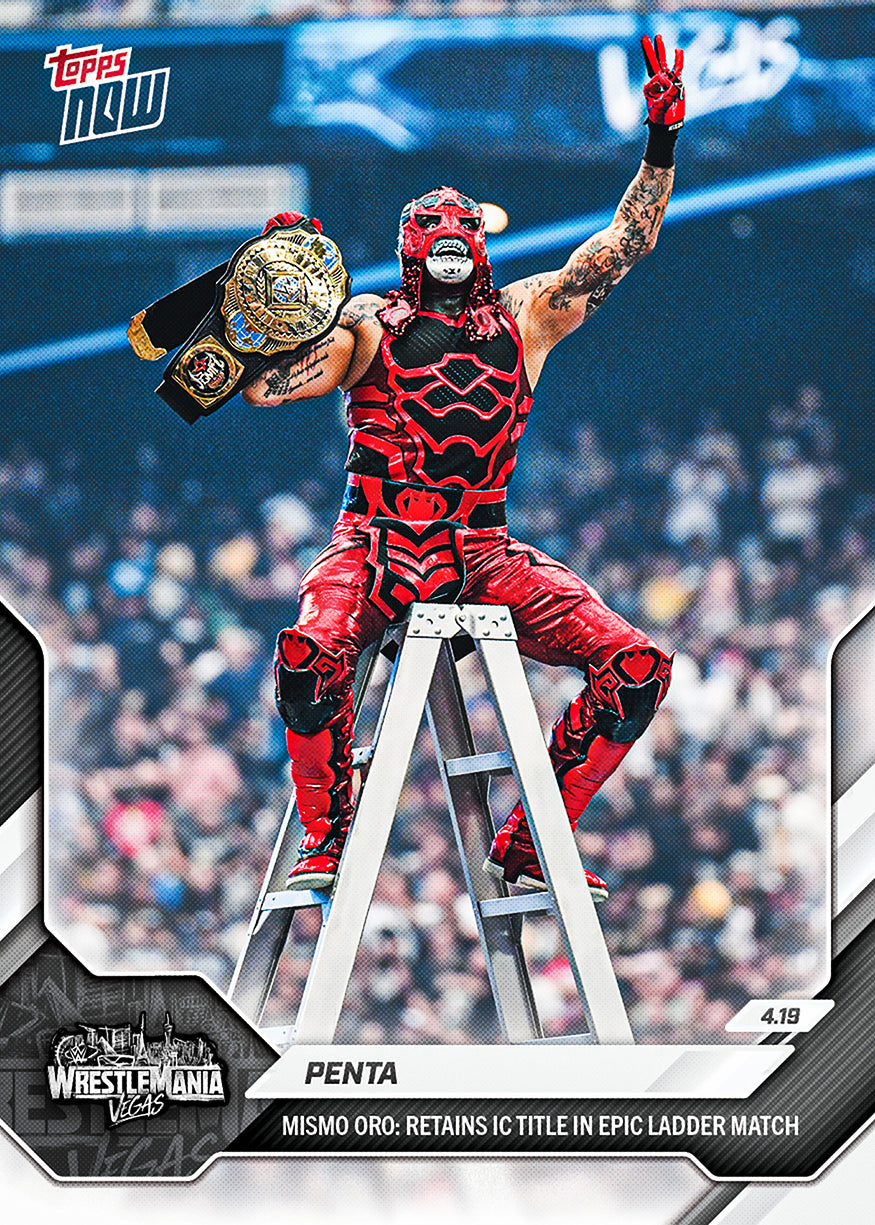 Penta - 2026 WWE Topps NOW - Card 46 - PR: 2557