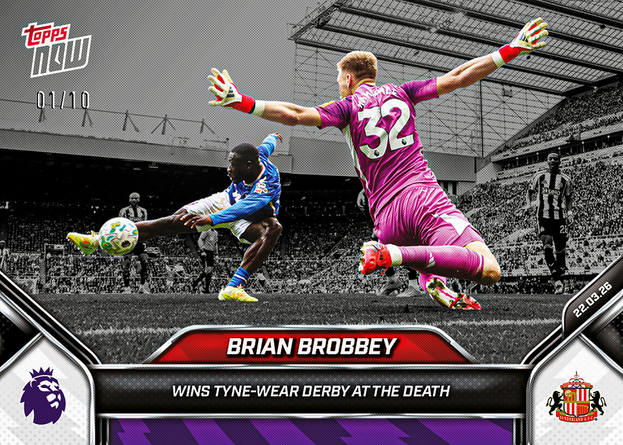 Brian Brobbey - 2025-26 Premier League Topps NOW - Card 163 - PR: 1098 - Image 4
