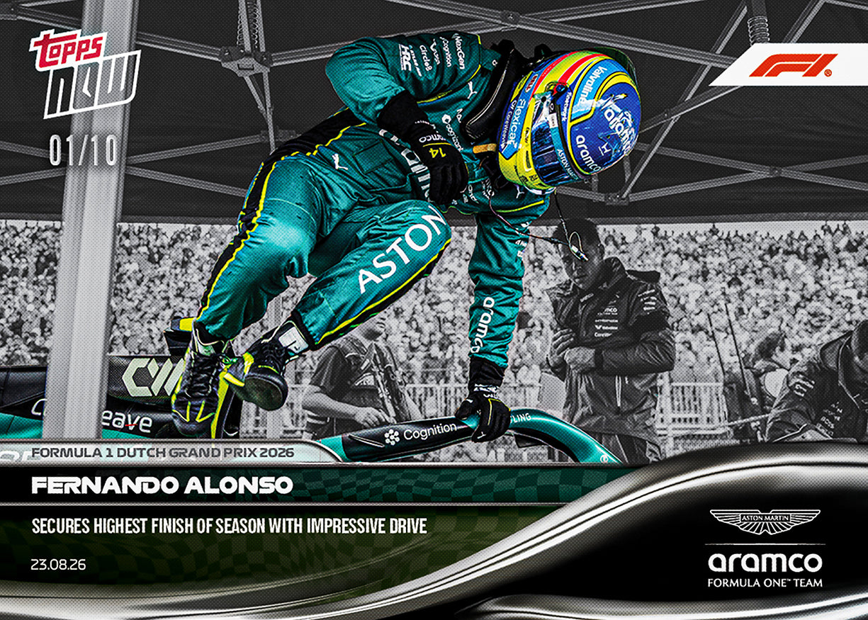 Fernando Alonso - 2026 Formula 1 Topps NOW - Card 54 - PR: 2614 - Image 4