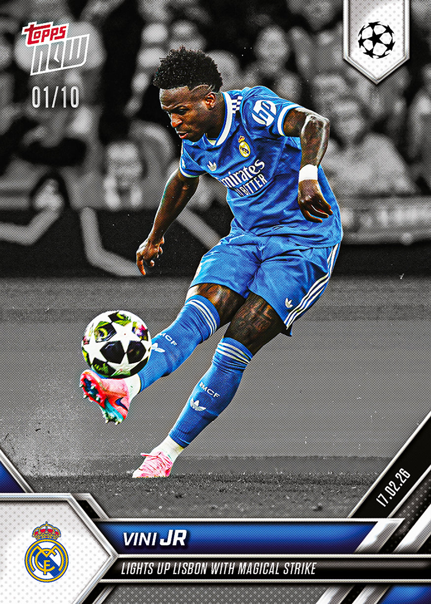Vini Jr - 2025-26 UCL Topps NOW - Card 88 - PR: 816 - Image 4