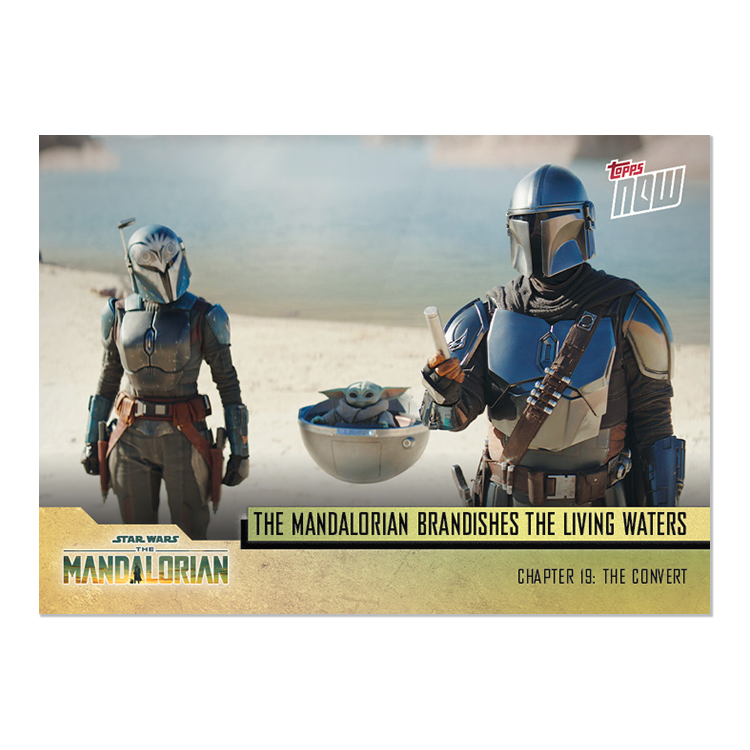 2023 TOPPS NOW Star Wars: The Mandalorian Season 3 Episode 3 - 5 Card Set - PR: 802 - Image 7