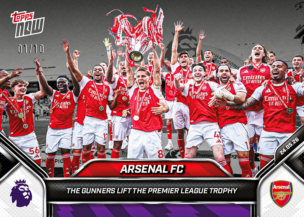 Arsenal FC - 2025-26 Premier League Topps NOW - Card 200 - PR: 9165 - Image 6