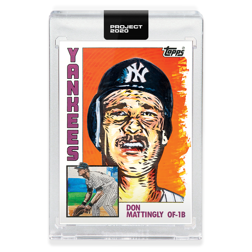 Topps PROJECT 2020 Card 33 - 1984 Don Mattingly by Blake Jamieson - Print Run: 2409