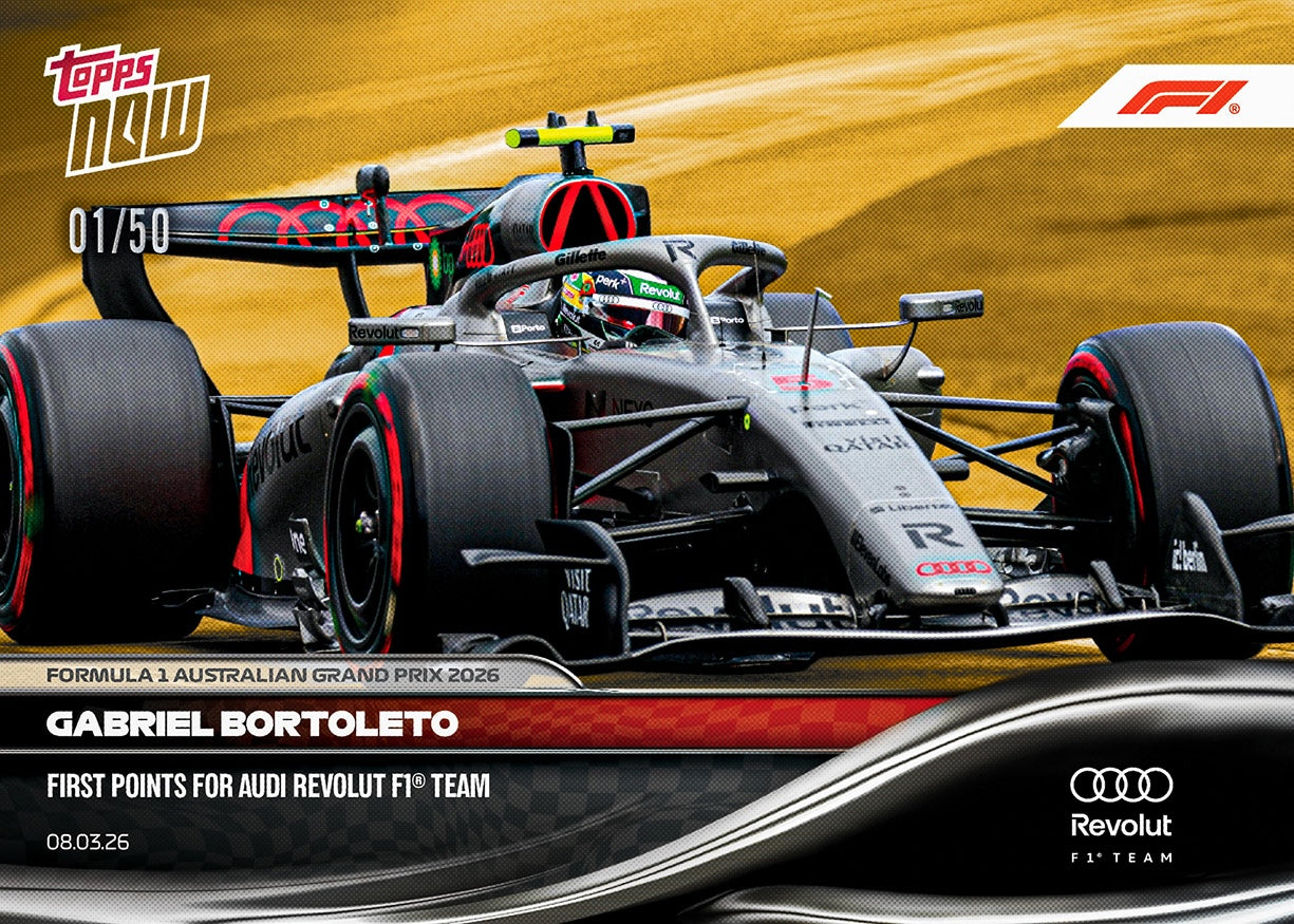 Gabriel Bortoleto - 2026 Formula 1 Topps NOW - Card 16 - PR: 1700 - Image 6