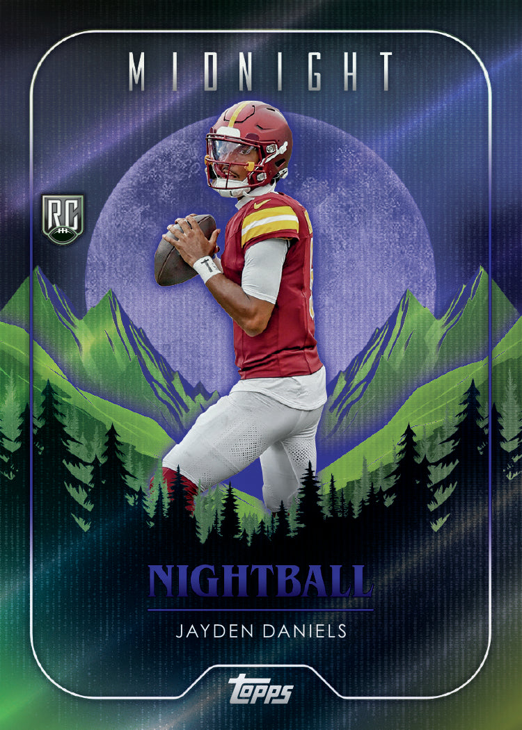 2024 Topps Midnight Football - Hobby Box - Sealed Case - Pre-Order - Image 4