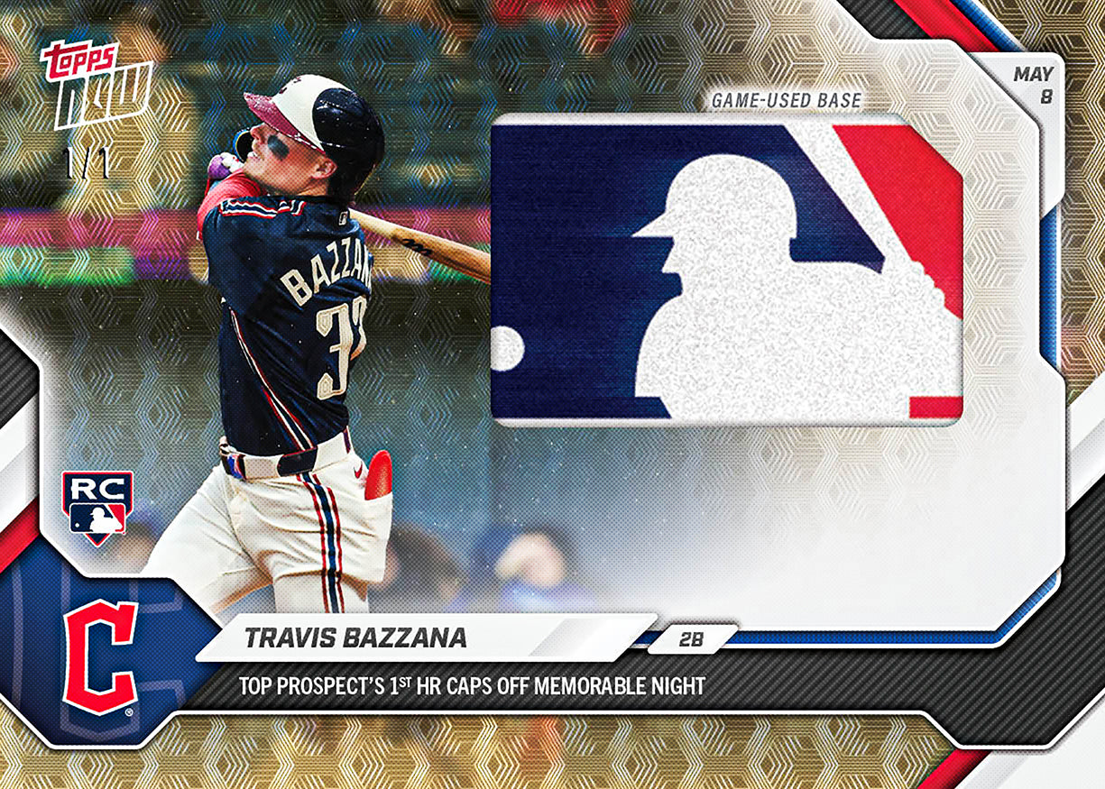 Alternative view of Travis Bazzana - 2026 MLB Topps NOW - Card 176 - PR: 4638