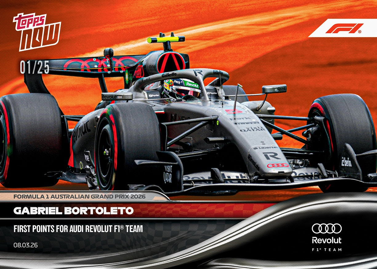 Gabriel Bortoleto - 2026 Formula 1 Topps NOW - Card 16 - PR: 1700 - Image 5
