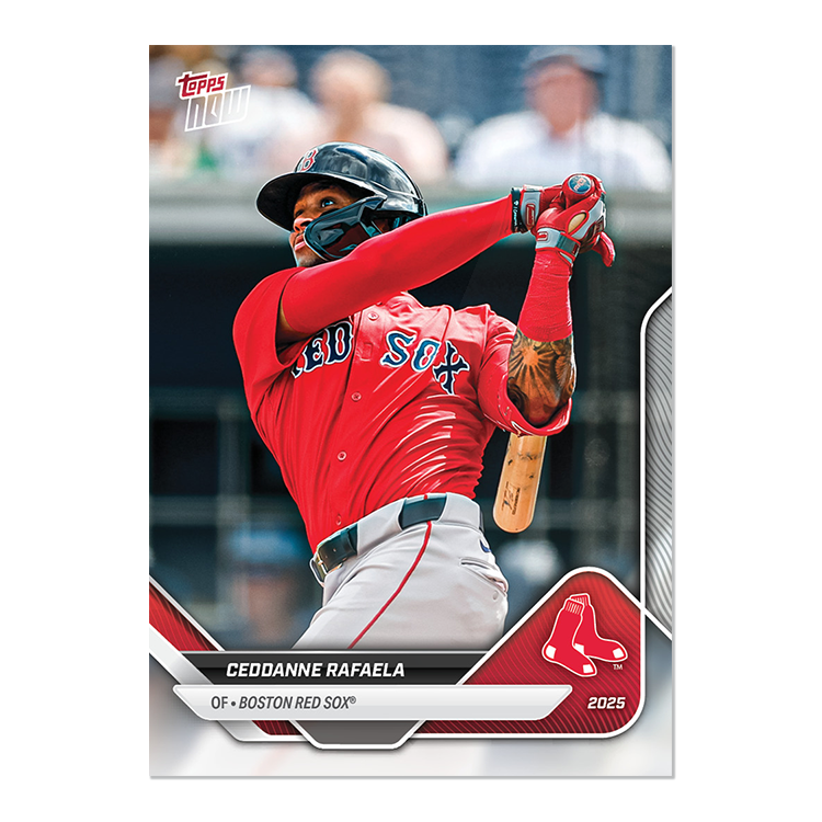 2025 Boston Red Sox MLB Topps NOW Road To Opening Day 11-Card Team Set - PR: 709 - Image 4