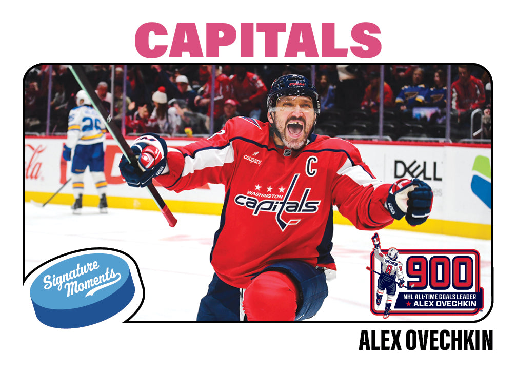Alternative view of Alex Ovechkin - 2025-26 NHL Topps NOW - Sticker # 29 Pack - PR: 3850