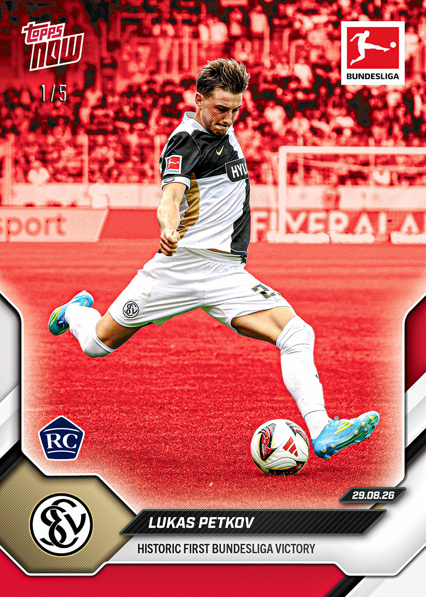 Lukas Petkov - 2026-27 Bundesliga Topps NOW - Card 7 - Image 3