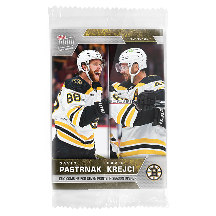 2022-23 NHL TOPPS NOW 5-Sticker Pack - Stickers #1-9 - Image 4
