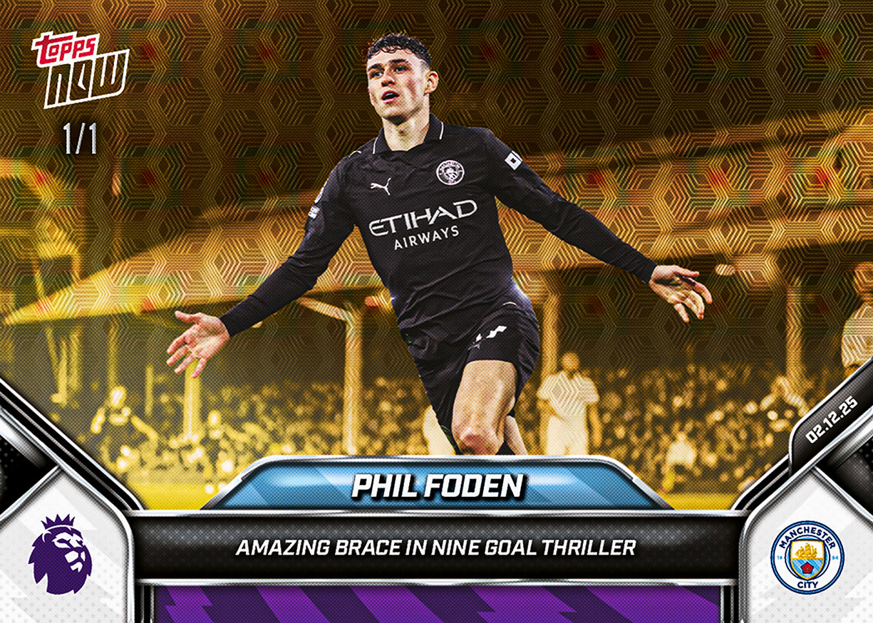 Phil Foden - 2025-26 Premier League Topps NOW - Card 69 - PR: 465 - Image 2