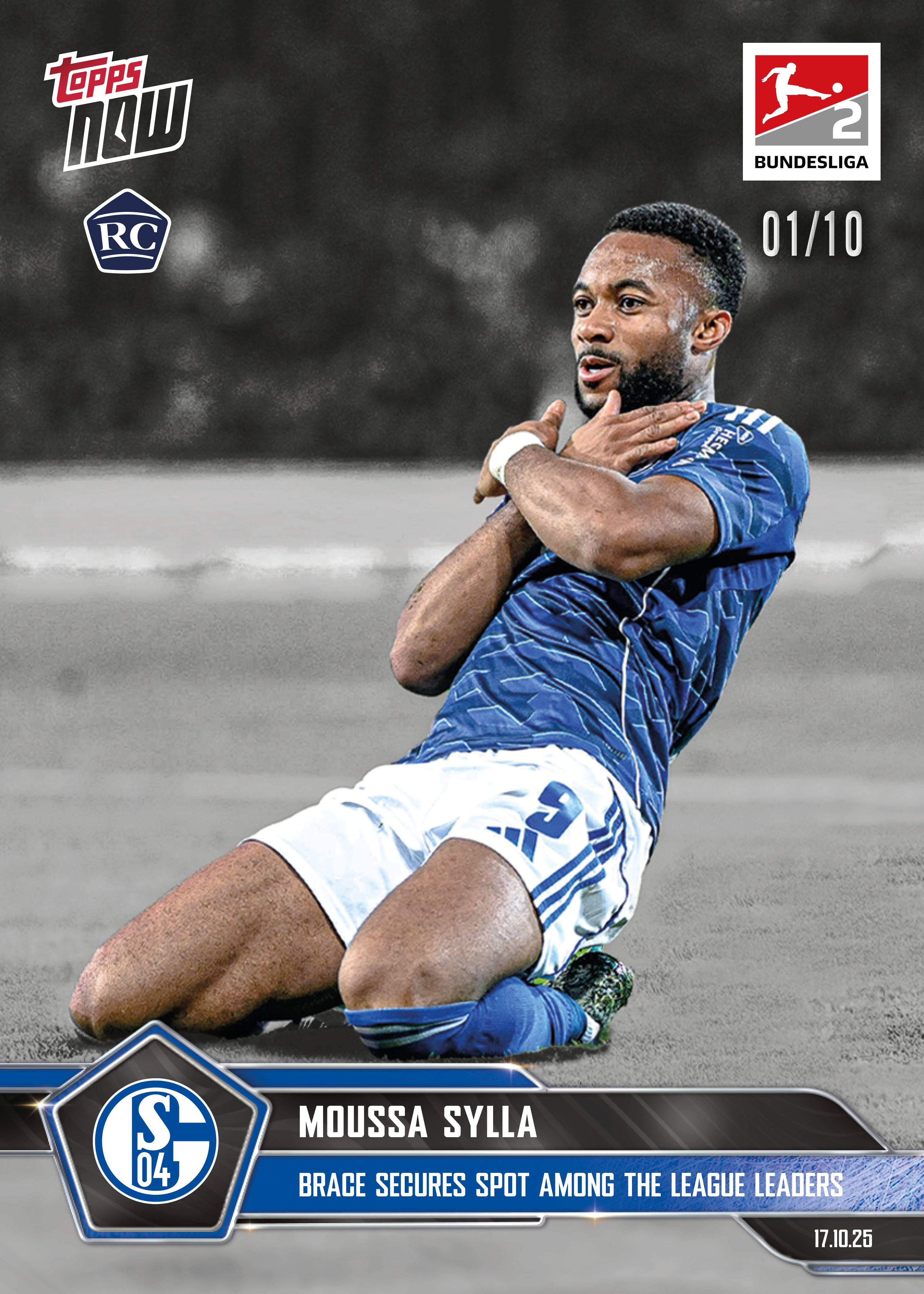 Moussa Sylla - 2025-26 Bundesliga Topps NOW - Card 41 - PR: 489 - Image 4