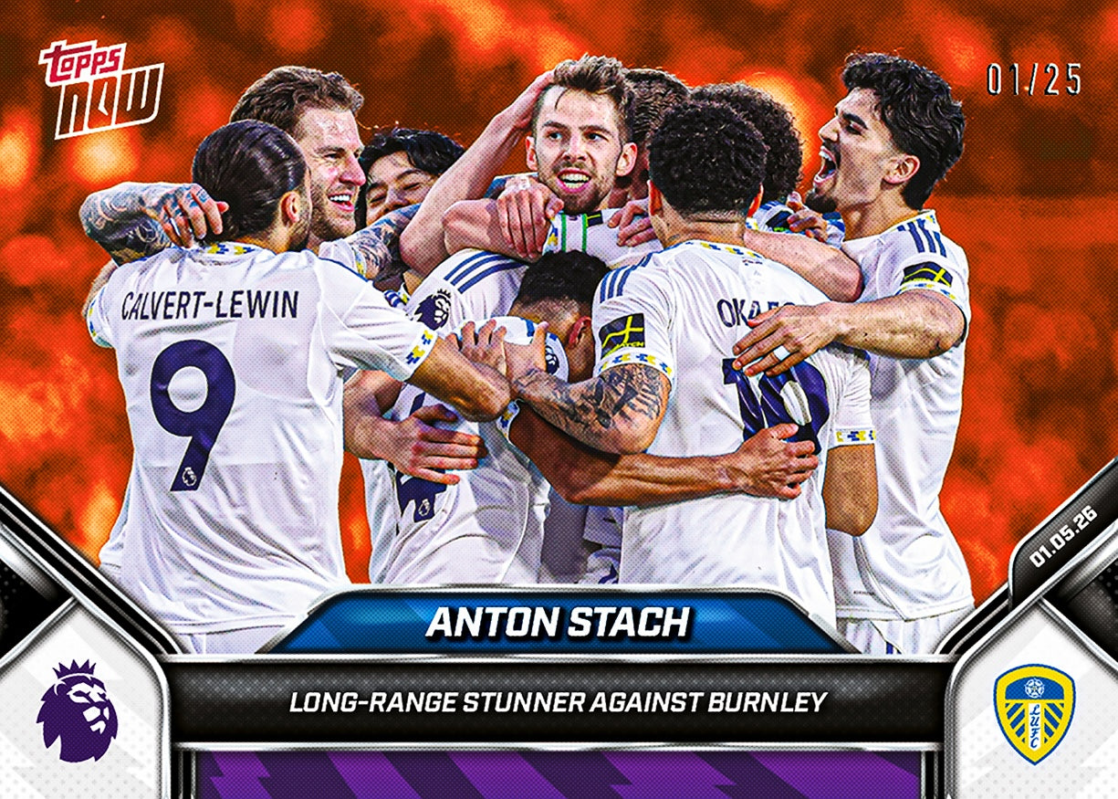Anton Stach - 2025-26 Premier League Topps NOW - Card 184 - PR: 312 - Image 3