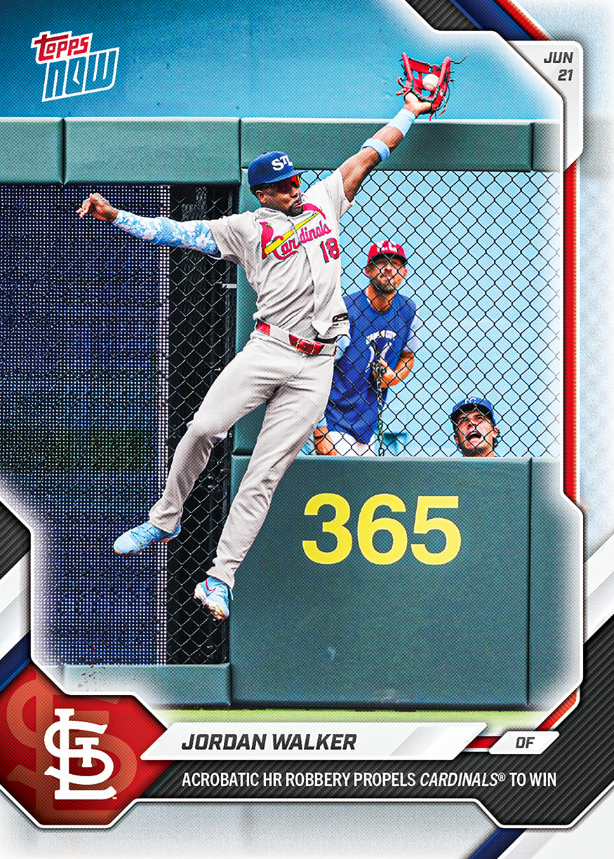 Jordan Walker - 2026 MLB Topps NOW - Card 363 - PR: 657