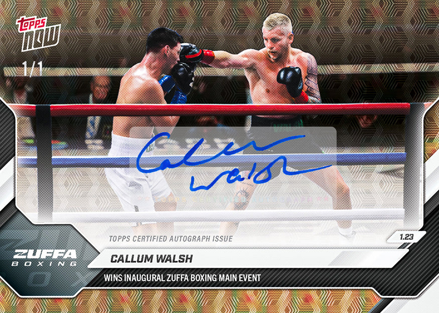 Callum Walsh - 2026 Boxing Topps NOW - Card ZCAW - PR: 470 - Image 2