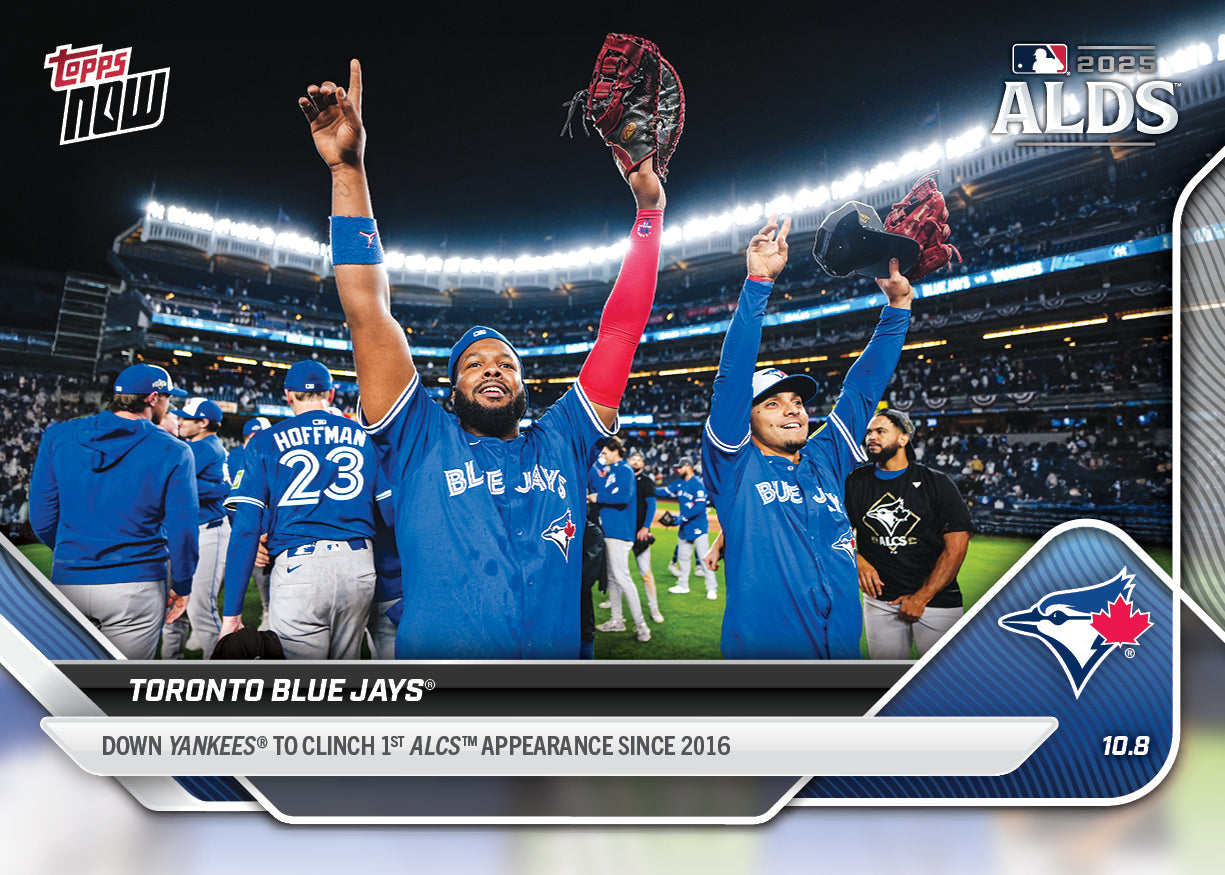 Toronto Blue Jays - 2025 MLB Topps NOW - Card 844 - PR: 1078