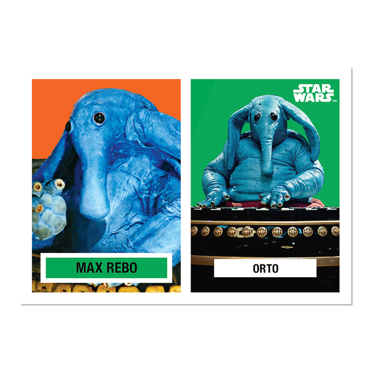 Alternative view of 2023 Throwback Thursday Star Wars Edition Set #40 - 1957 Topps Football - PR: 840