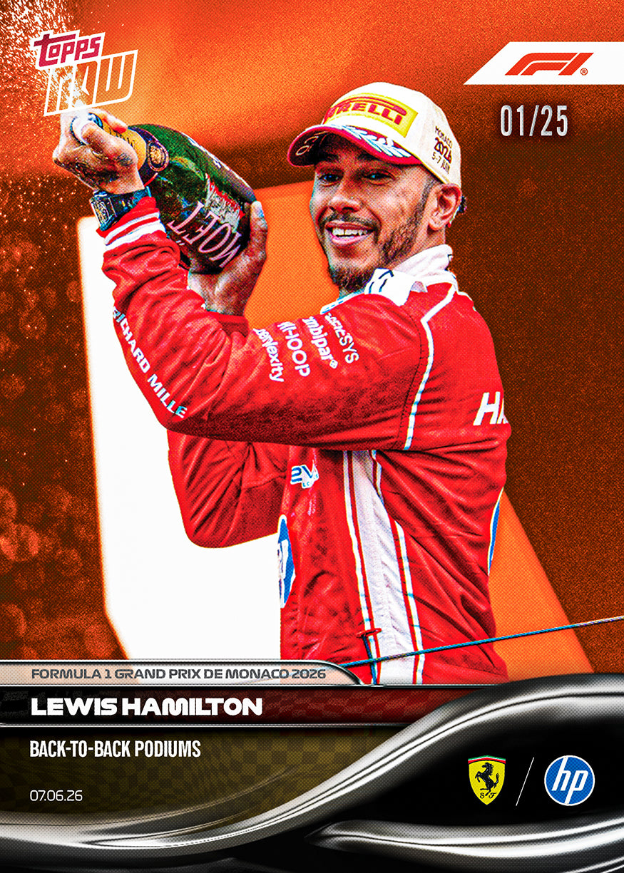 Lewis Hamilton - 2026 Formula 1 Topps NOW - Card 34 - PR: 9408 - Image 5