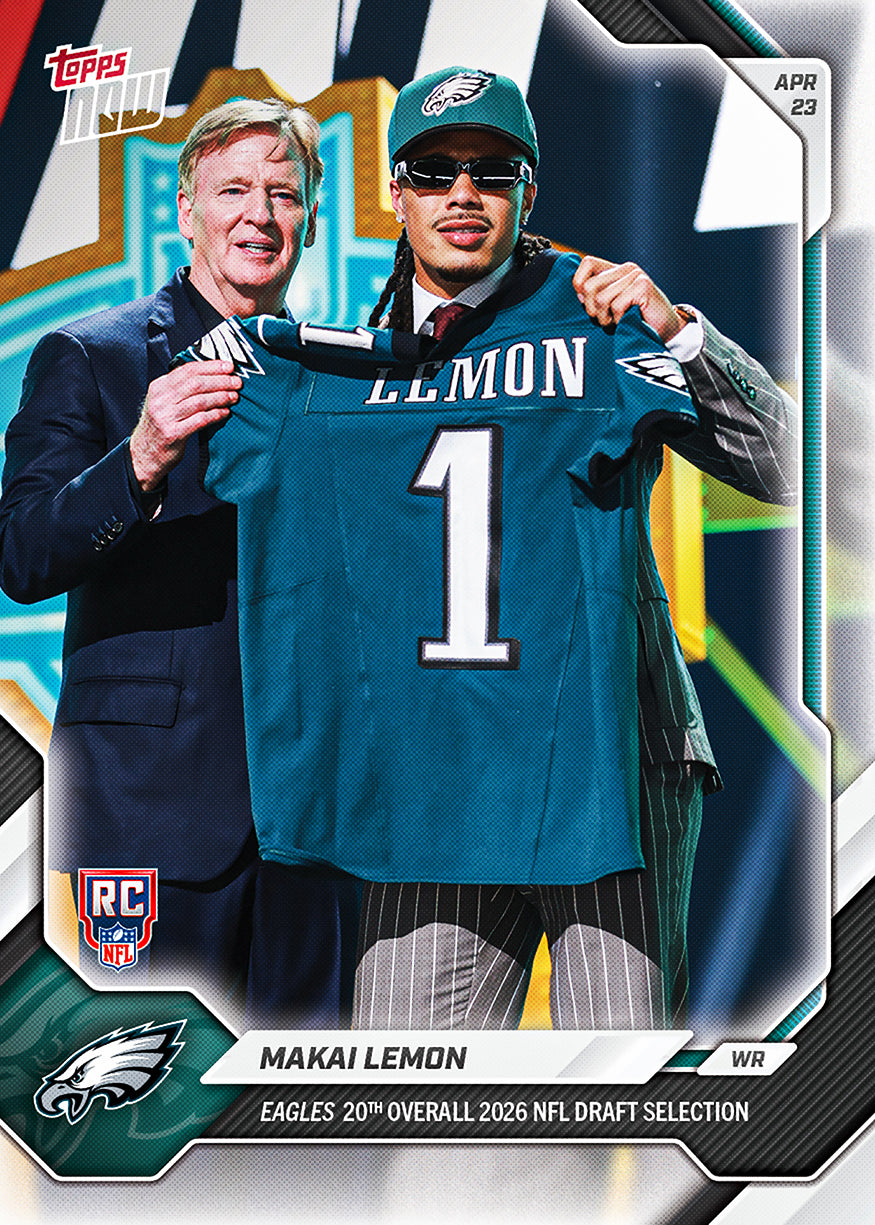 Makai Lemon - 2026 NFL Topps NOW - Card MLEM - PR: 5147