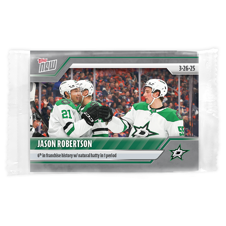 Jason Robertson - 2024-25 NHL Topps NOW - Sticker # 143 Pack - PR: 150