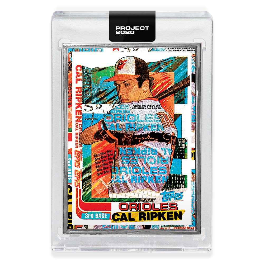 Topps PROJECT 2020 Card 37 - 1982 Cal Ripken Jr. - Tyson Beck - Artist Proof # to 20