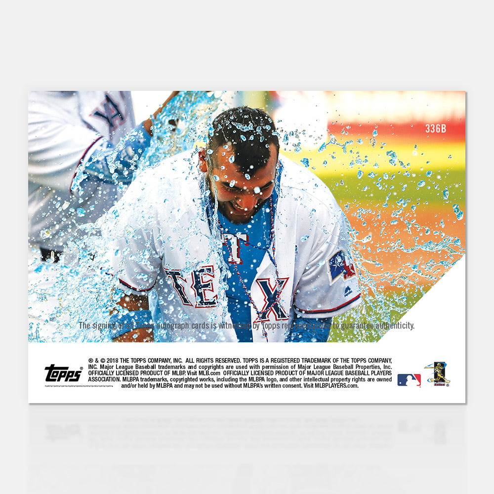On-Card Autograph # to 49 - Jose Trevino - MLB TOPPS NOW - Image 2