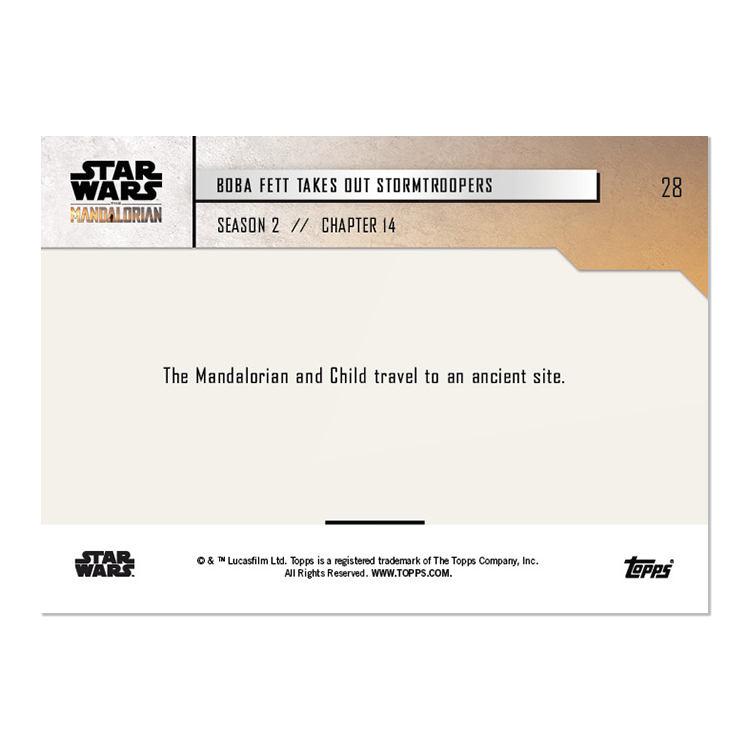 2020 Star Wars: The Mandalorian TOPPS NOW 5-Card Pack - S2 : Chapter 14 - Print Run: 1844 - Image 7
