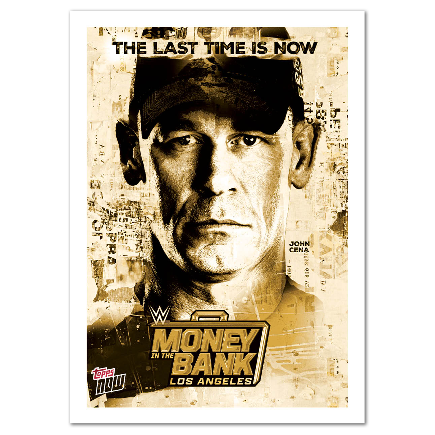 John Cena - 2025 WWE Topps NOW - Card MITB - PR: 2081 - Image 2