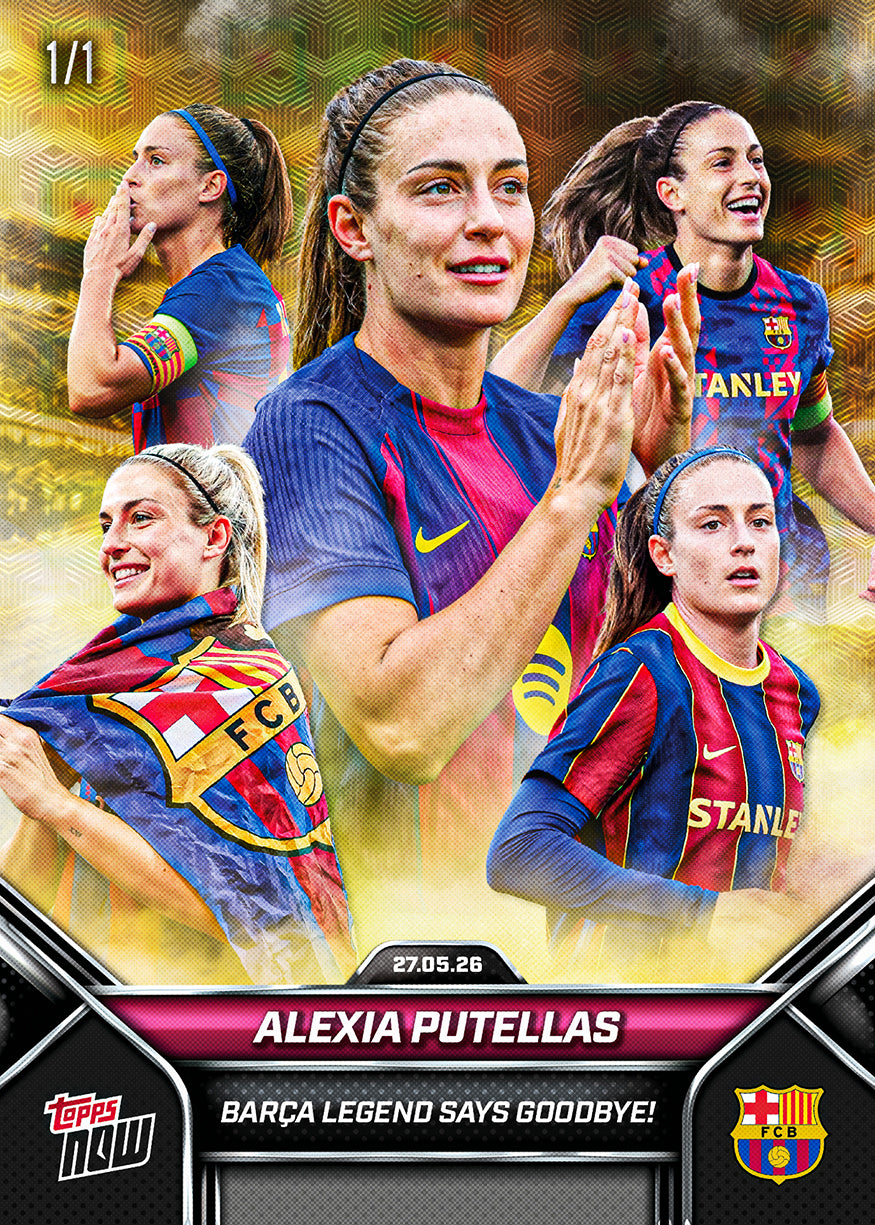 Alexia Putellas - 2026 FC Barcelona Topps NOW - Card 6 - PR: 2337 - Image 3
