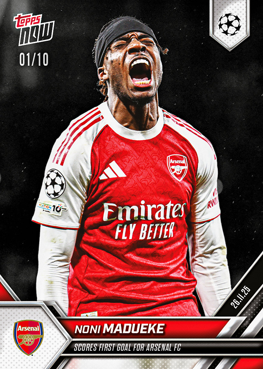 Noni Madueke - 2025-26 UCL Topps NOW - Card 60 - PR: 657 - Image 4