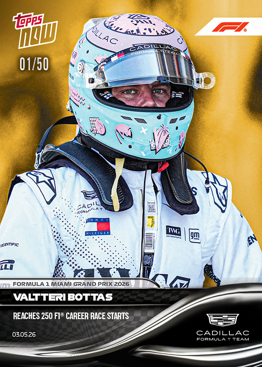 Valtteri Bottas - 2026 Formula 1 Topps NOW - Card 24 - PR: 3387 - Image 8