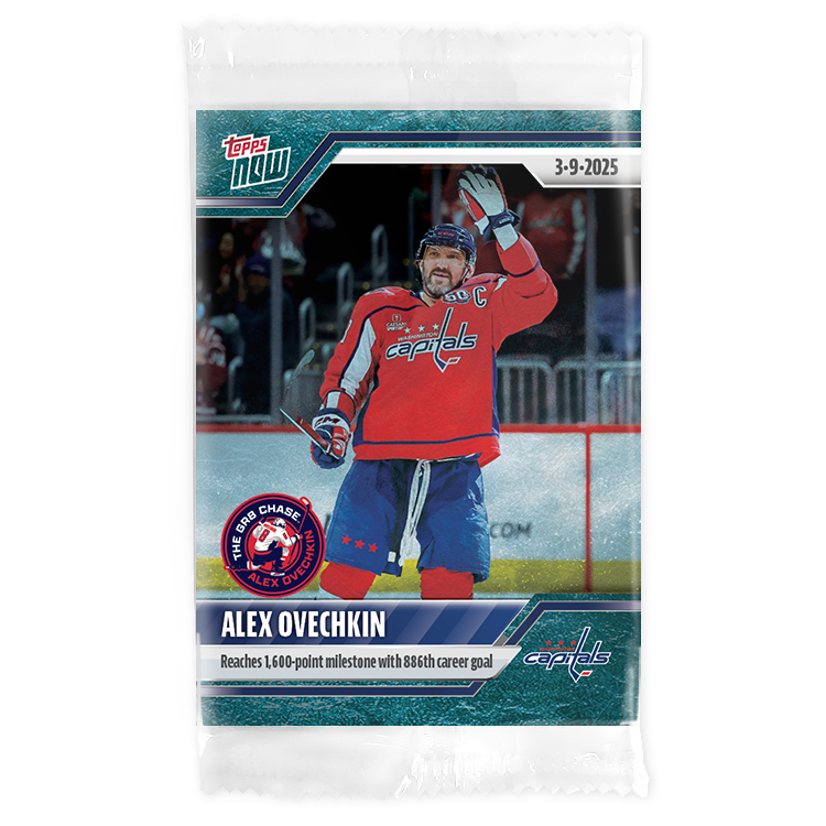 Alex Ovechkin - 2024-25 NHL Topps NOW - Sticker # 130 Pack - PR: 780 - Image 3