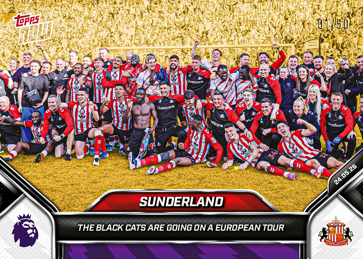 Sunderland - 2025-26 Premier League Topps NOW - Card 205 - PR: 1300 - Image 6