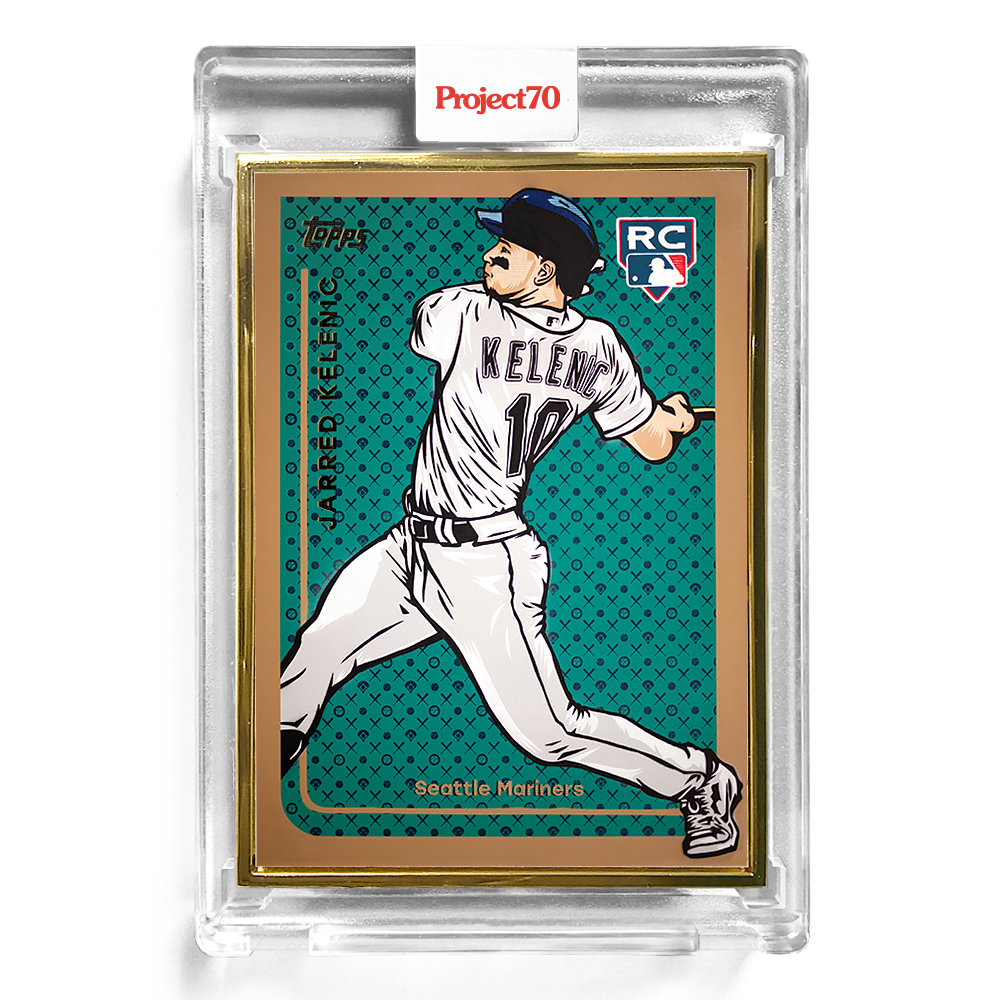 Alternative view of Topps Project70 Card 202 - 1999 Jarred Kelenic by Blake Jamieson - Print Run: 5618