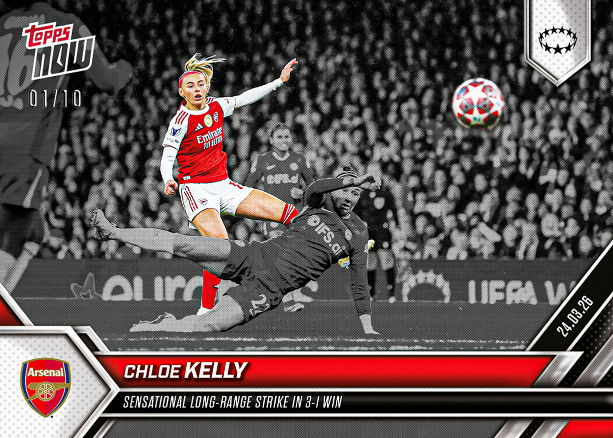 Chloe Kelly - 2025-26 UWCL Topps NOW - Card 23 - PR: 534 - Image 4