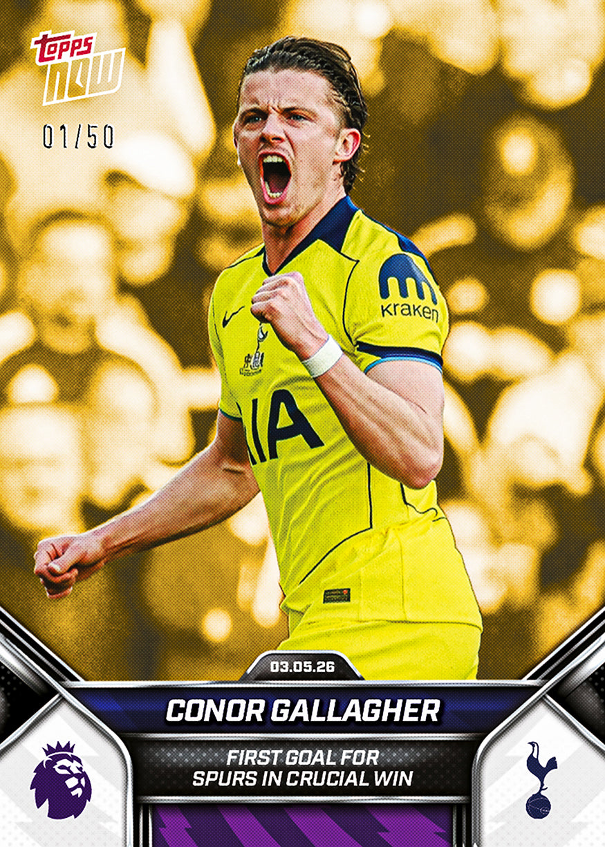 Conor Gallagher - 2025-26 Premier League Topps NOW - Card 187 - PR: 434 - Image 6