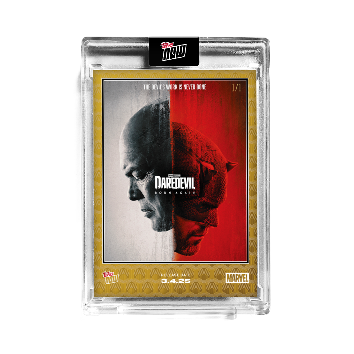 Alternative view of 2025 Marvel Topps NOW Daredevil: Born Again - PR: 9019