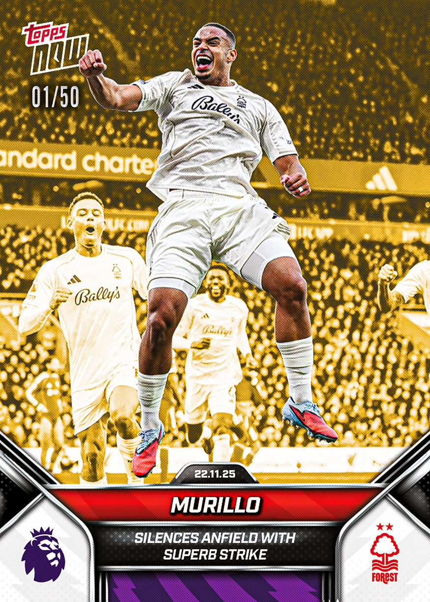 Murillo - 2025-26 Premier League Topps NOW - Card 60 - PR: 375 - Image 6