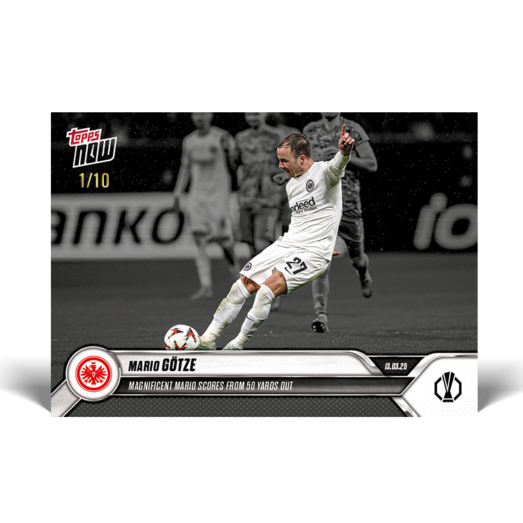 Mario Götze - 2024-25 UEL Topps NOW Card 27 - PR: 110 - Image 5