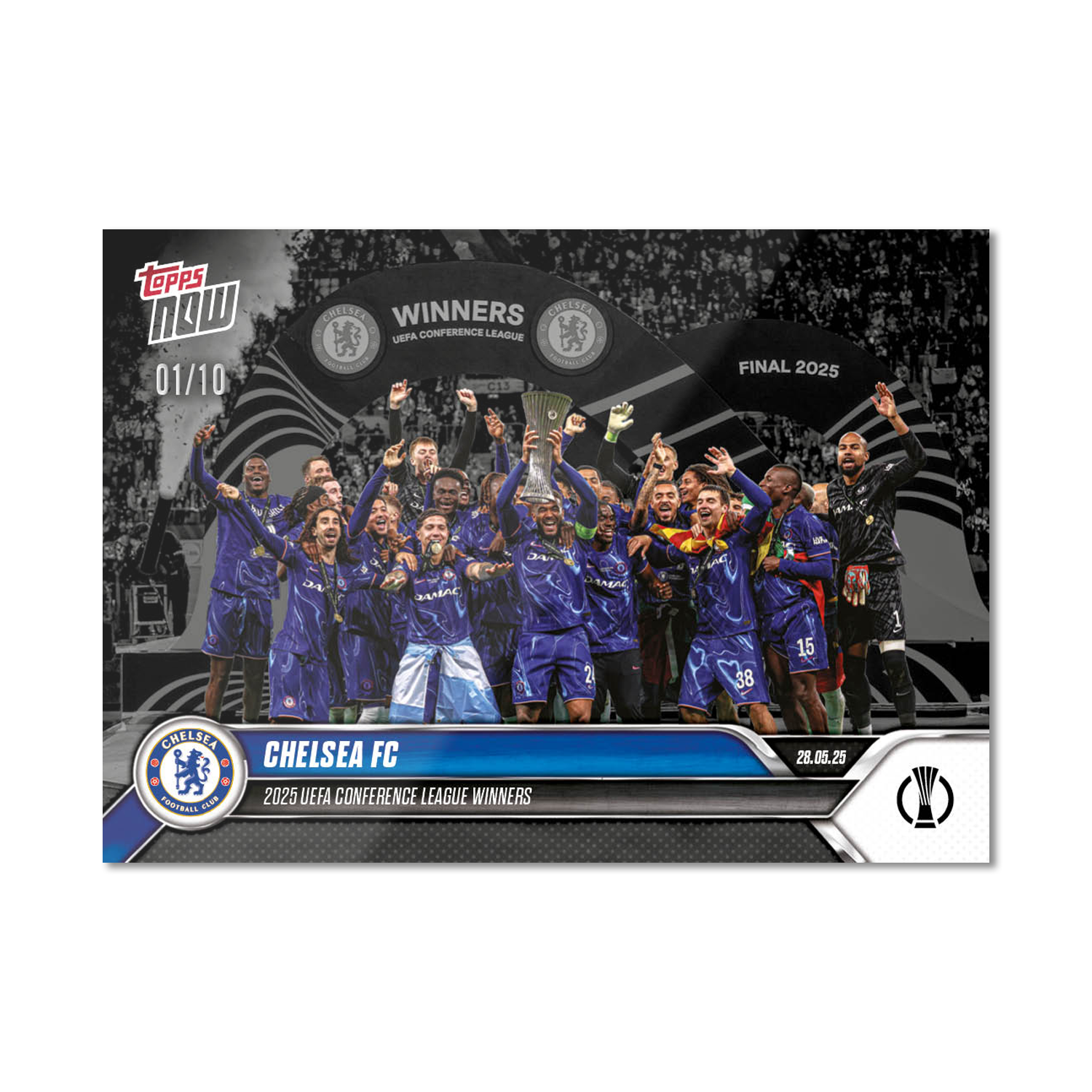 Chelsea FC - 2024-25 UECL Topps NOW - Card 15 - PR: 1410 - Image 4