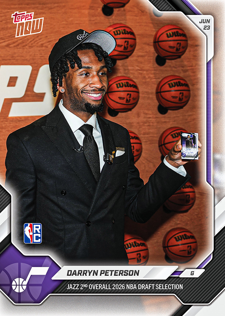 Darryn Peterson - 2026-27 NBA Topps NOW - Card DPET - PR: 23790 - Image 3