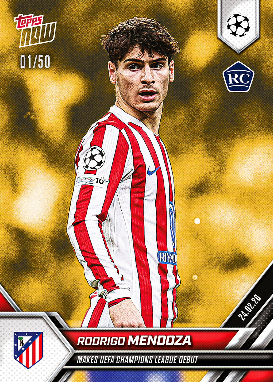 Rodrigo Mendoza - 2025-26 UCL Topps NOW - Card 95 - PR: 280 - Image 6